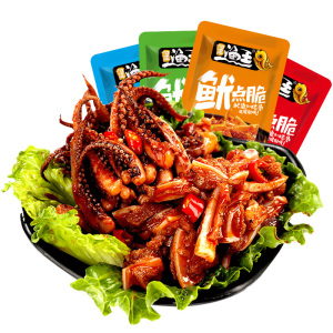 香辣铁板鱿鱼须片80包