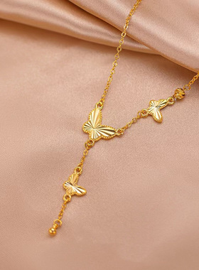 2025爆款项链轻奢百搭设计高级感锁骨链项链时尚高级饰品优雅ins