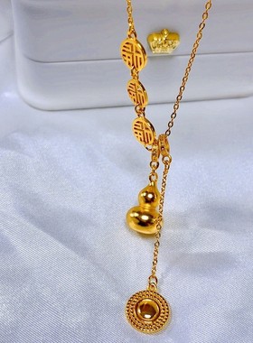 爱心项链民族风桃心水波项链女高级感个性小众气质时尚百搭