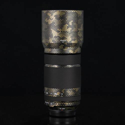 膜乐多适用于富士XF70-300 F4-5.6镜头保护贴膜改色彩70300贴纸3M - 图0