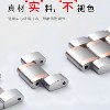 Unisex Stainless Steel Butterfly Buckle Watch Strap