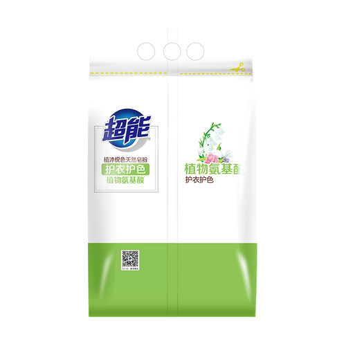 超能天然皂粉洗衣粉 实惠装家用洗衣服护衣护色2.2kg*4官方旗舰店 - 图3
