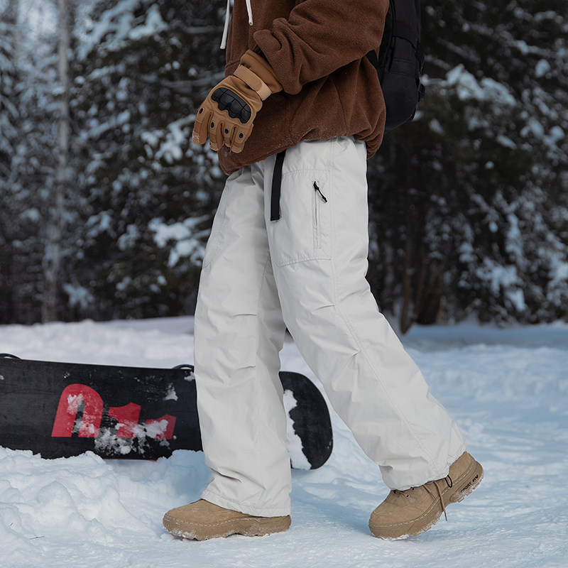 迈特优三防加厚登山工装羽绒裤男冬季90白鸭绒防寒冲锋滑雪裤女潮,淘宝优惠券,粉丝福利购,淘宝优惠卷