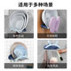 Retractable wall-mounted washbasin rack without hole punching