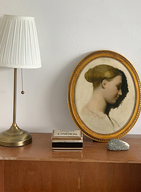 【独家】欧洲中古复古异形椭圆框