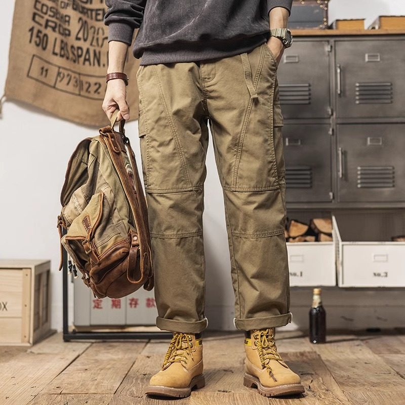 大码300斤重磅潮牌工装裤春秋男士宽松直筒裤子美式复古休闲长裤2,淘宝优惠券,粉丝福利购,淘宝优惠卷