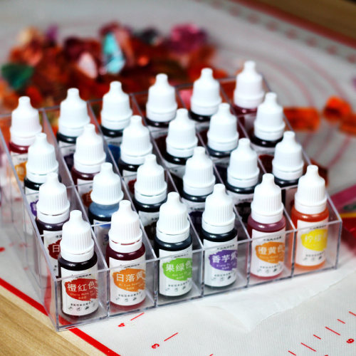 水性食用色素彩虹蛋糕马卡龙奶油奶霜裱花用翻糖10ml 烘焙原料 - 图0