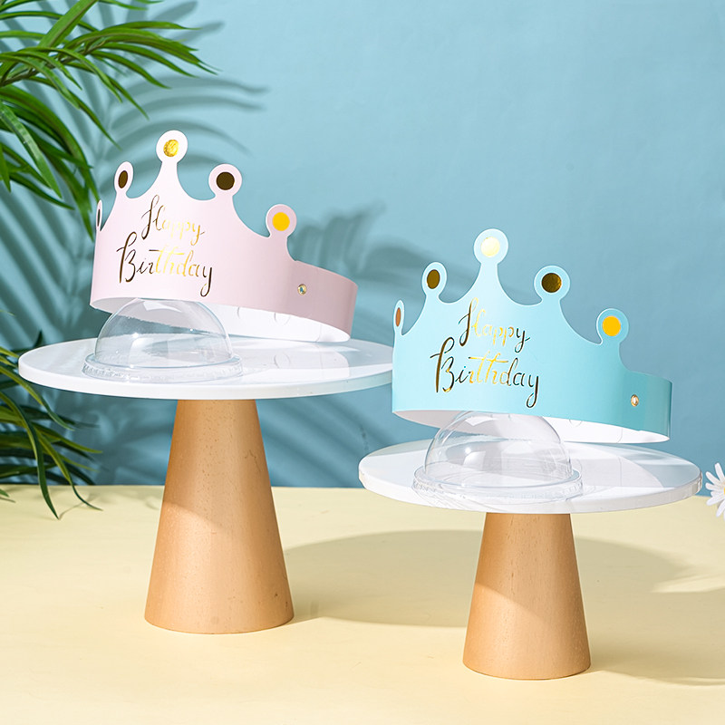 网红ins可折叠生日帽 儿童周岁派对生日帽子金色皇冠定制大人头饰,淘宝优惠券,粉丝福利购,淘宝优惠卷