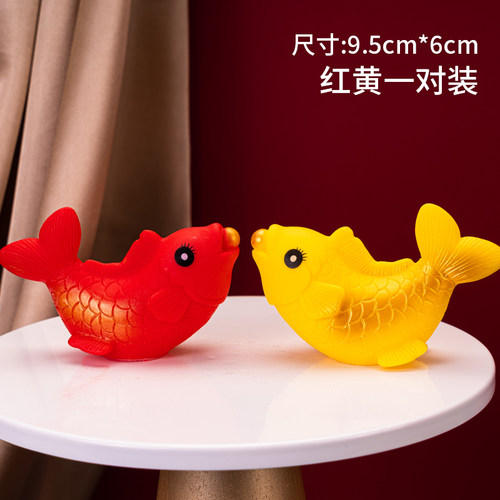 烘焙蛋糕装饰网红祝寿红装老爷爷老奶奶摆件生日寿宴喜庆甜品装扮 - 图2