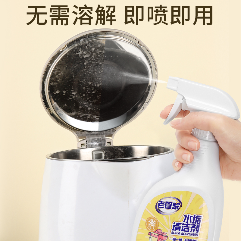 柠檬酸除垢剂婴儿除电热水壶清除清洁食品级去水渍茶垢强力家用剂-图3