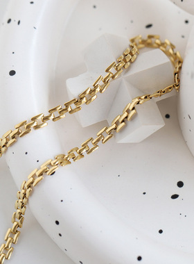 小众颈链甜酷嘻哈夸张欧美锁骨链