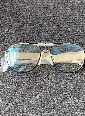 品牌外贸平光镜圆脸防紫外线墨镜