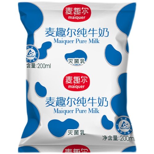 产地直发新疆麦趣尔牛奶200ml*20袋利乐枕牛奶早餐营养纯奶整箱 - 图3