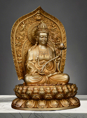 生肖本命佛大势至菩萨摆件