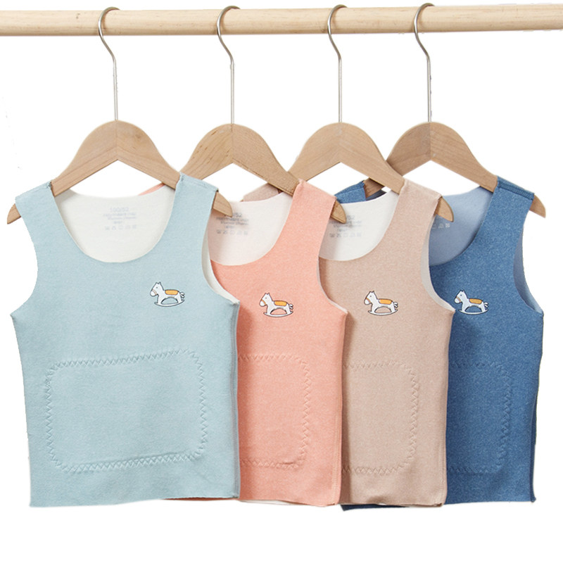 儿童保暖背心男童德绒无痕内穿贴片内衣护肚坎肩女童保暖马甲冬季,淘宝优惠券,粉丝福利购,淘宝优惠卷