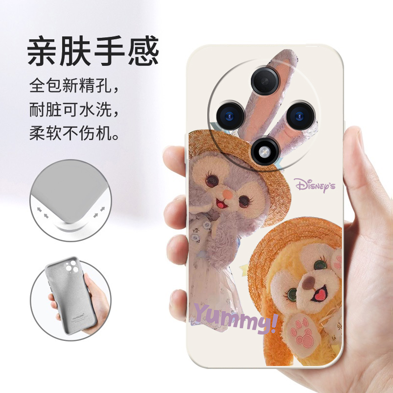 春季星黛露适用oppoa3pro手机壳oppo液态软硅胶可爱A3pro卡通A3可琦安简约女款PJY110全包防摔保护套 - 图0