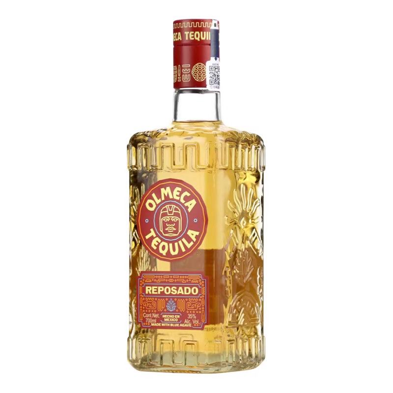 洋酒 墨西哥奥美加金龙舌兰酒 OLMECA TEQUILA 700ml特基拉 - 图0