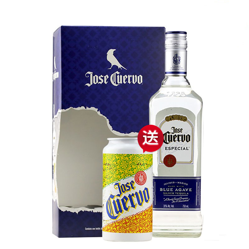 豪帅银墨西哥快活龙舌兰辅食酒白金JOSECUERVO SILVER特基拉包邮-图0