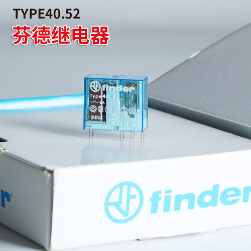 原装进口finder/芬德Type 40.52 230VAC 40.52.8.230.0000 继电器 - 图2
