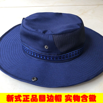 Fire round brim hat flame blue rescue sun protection summer sun hat sun hat blue fisherman hat bunny hat