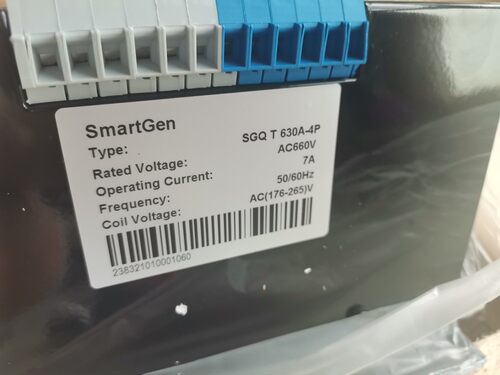 SGQ250A-630A/T-4P双电源切换开关ATS发电机组众智SMARTGEN原装 - 图3