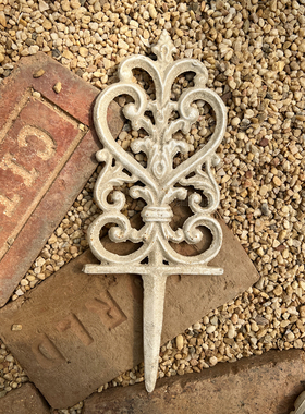 花仙堂园艺铸铁复古做旧花园围栏