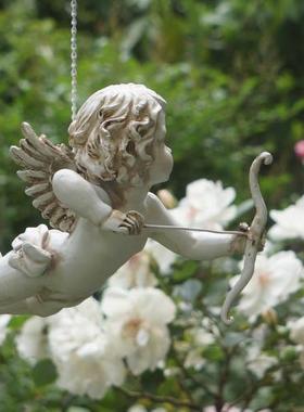 复古做旧花仙堂园艺树脂装饰摆件