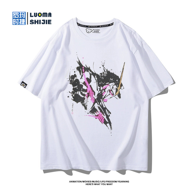 日系二次元动漫机动战士高达周边短袖男女儿童夏季纯棉百搭T恤衫,淘宝优惠券,粉丝福利购,淘宝优惠卷