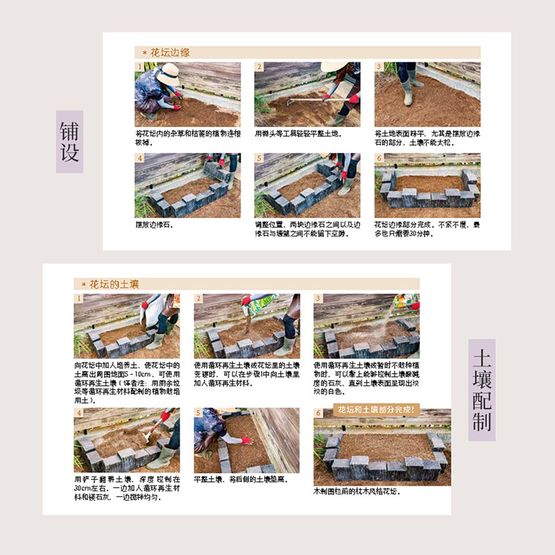第一次打造花园就成功 花坛小景与组合盆栽园艺 官方正版 中国轻工业出版社 - 图0