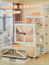 (Xinjiang) free of installation of baby wardrobe childrens clothes finishing box baby small closet plastic household brief