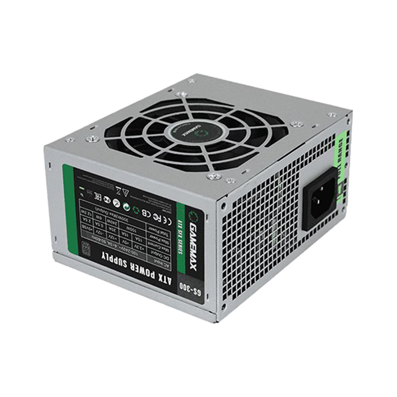 GAMEMAX游戏帝国 GS-300 额定300W APFC 80plus铜牌 SFX小电源 - 图1