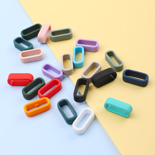 适用华为手环10/9/8/7表带6硅胶圈6nfc版智能手表带定位扣3/4pro腕带扣荣耀4/5/5i卡扣keepb2/b3/b4环扣配件 - 图3