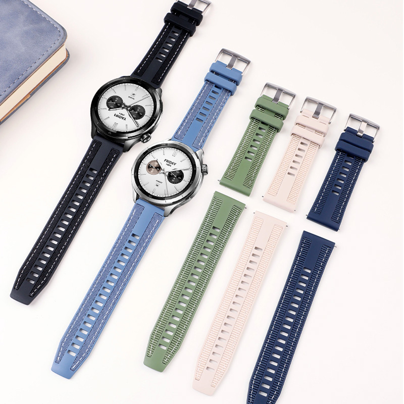适用于oppowatchX2手表带X2Mini复合编织腕带一加手表2新款智能运动onepluswatch2男女士3高级感替换带2R配件 - 图2
