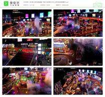 苏州昆山夜市游船美食广场步行街夜宵小叶水上夜市实拍视频素材