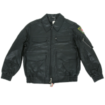 German Polizei leather jacket nappa fur suede liner male outdoor riding Harley Microflawless Number 2