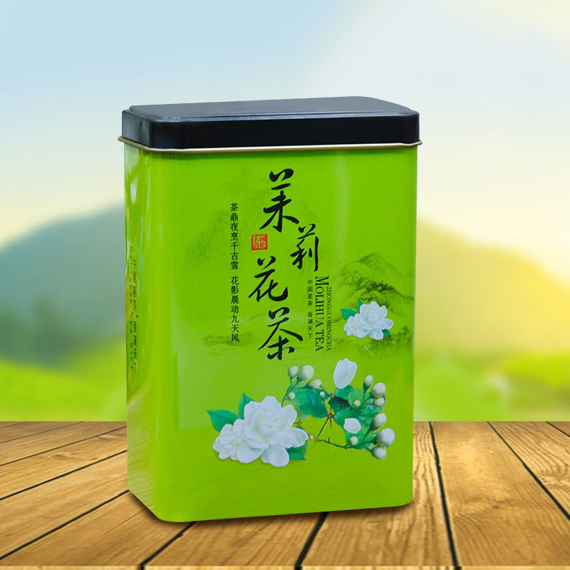 一份2罐 茉莉花福建新茶浓香型绿茶加茉莉花茶叶散装罐装品鉴装 - 图0