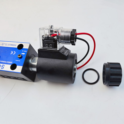 挖掘机改装旋转电控抓木器夹木机鹰嘴钳电子阀电池阀电磁阀配件 - 图0