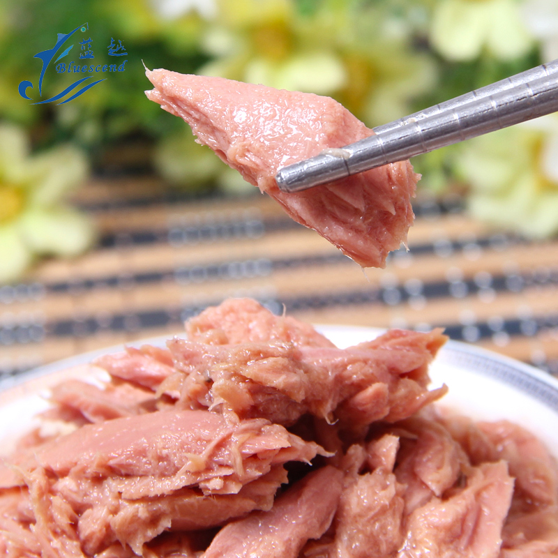 蓝越海鲜味油浸金枪鱼罐头即食吞拿鱼寿司沙拉披萨三明治专用175g - 图2