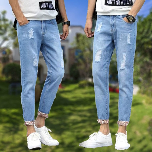 Джинсы, светлые трендовые штаны, ностальгия, в обтяжку