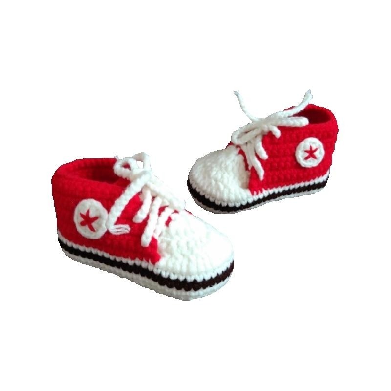 手工编织宝宝婴儿毛线鞋软底步前鞋春秋冬钩针鞋0-6-12新生儿男女,淘宝优惠券,粉丝福利购,淘宝优惠卷