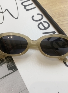 2023新款黑色韩版猫眼墨镜男女