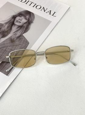 复古港风痞帅小框金丝太阳镜男女