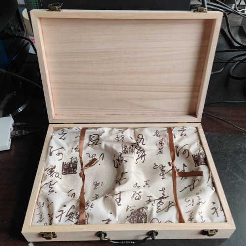 茶饼包装盒357g200g茶饼礼盒普洱茶单双饼储茶礼盒福鼎白茶空木盒 - 图2