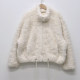 Eihey eh hey ລະດູຫນາວແບບໃຫມ່ plush velvet stand-up collar imitation fur gentle temperament lamb wool top fur coat