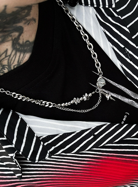 牧羊帅钛钢锁骨链通用锁骨链项链