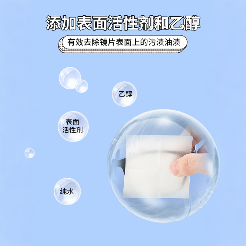 镜片擦拭湿巾眼镜清洁擦眼镜纸防雾屏幕专用眼镜布擦眼睛布一次性,淘宝优惠券,粉丝福利购,淘宝优惠卷