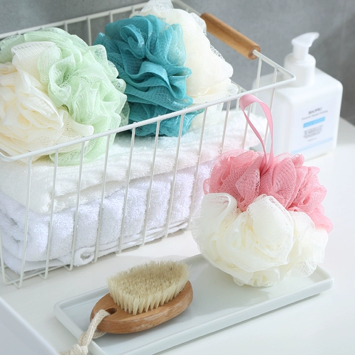 Большая ванна, купальный мяч, не рассеянный цветочный мяч для ванны, милый, потирая назад, пузыри, купальные припасы, купальные цветы, купание