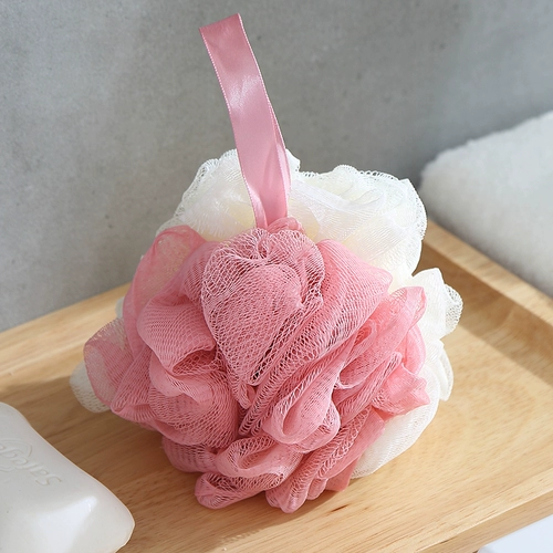 Большая ванна, купальный мяч, не рассеянный цветочный мяч для ванны, милый, потирая назад, пузыри, купальные припасы, купальные цветы, купание