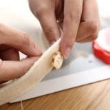 Домашняя портативная швейная коробка, бумажная линейка, набор наперстков, инструменты для вышивки крестом, мини-набор для хранения, сумка для шитья