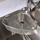 Storage rack water drain basket washing basin sink tea residue